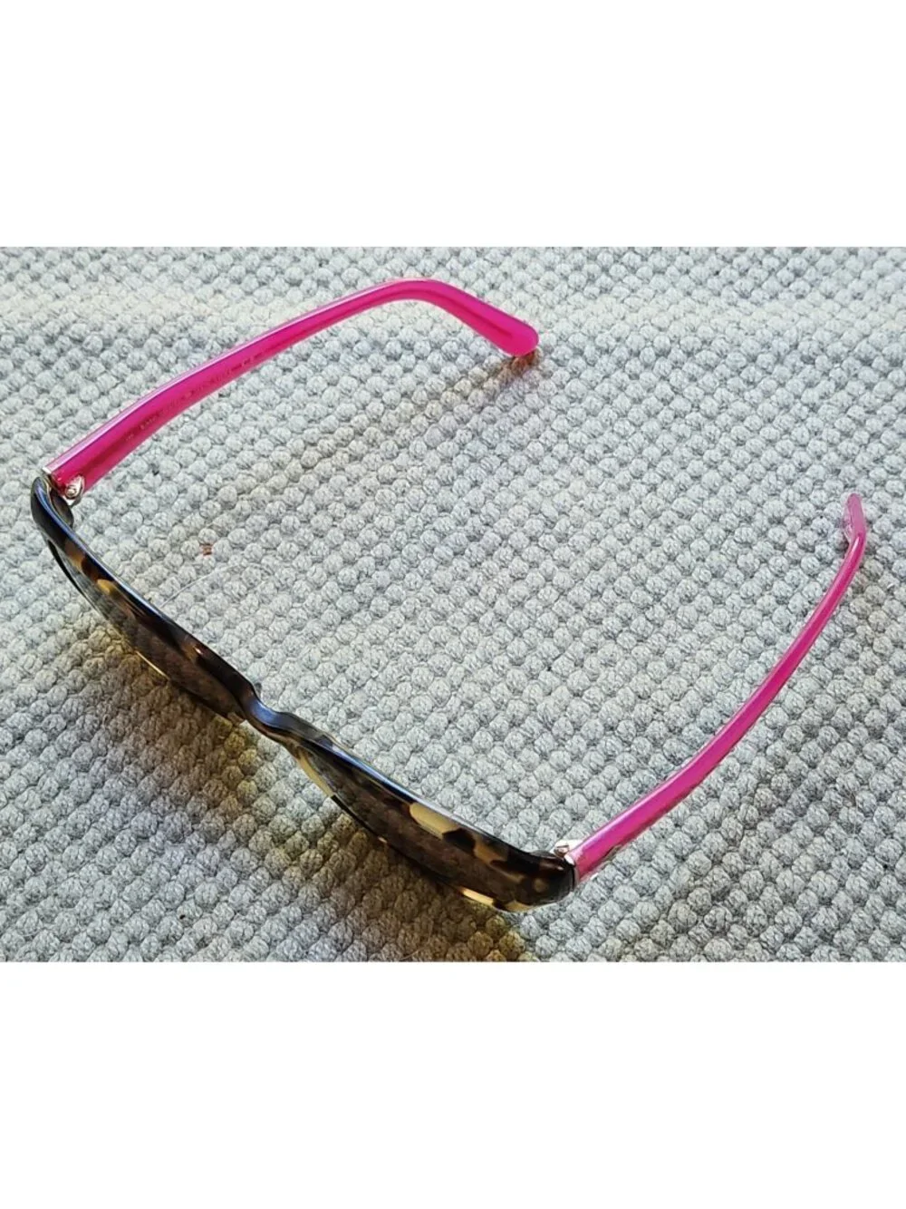 Kate Spade Johanna/S ESP Y6 Pink Brown Cat Eye Sunglasses Frames 53-17 135 Women